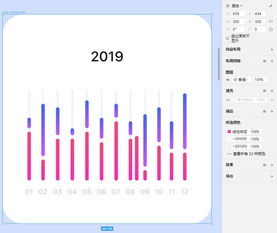 画板构建出背景框